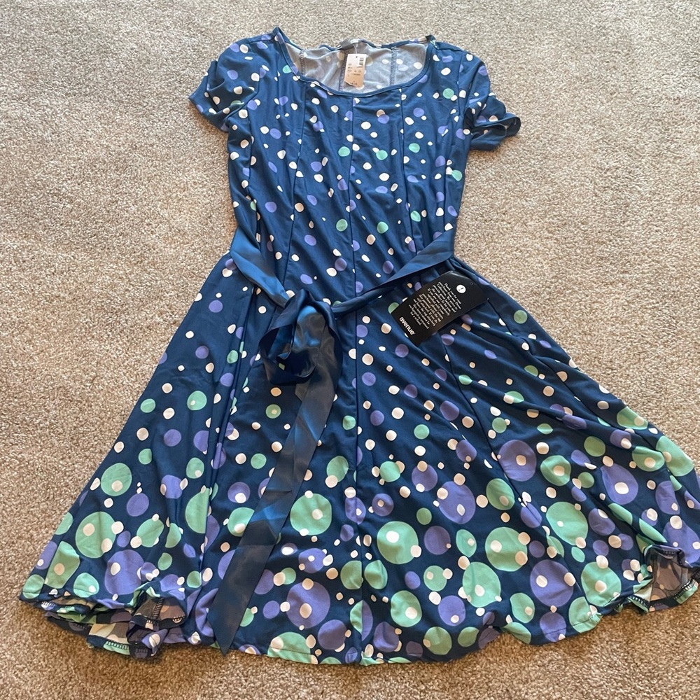 Avenue Multicolor Polka Dot Dress